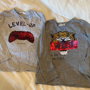 Mango long sleeve shirts